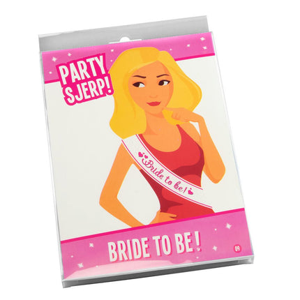 Sjerp Bride to Be van Paper Dreams koop je bij Partywinkel