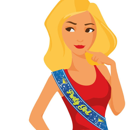 Sjerp Party Girl van Paper Dreams koop je bij Partywinkel