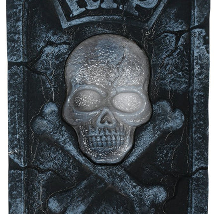 Skelet Grafsteen Met Licht En Geluid 90cm van Fiestas Guirca koop je bij Partywinkel