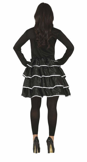 Skelet Halloween Jurk Dames van Fiestas Guirca koop je bij Partywinkel