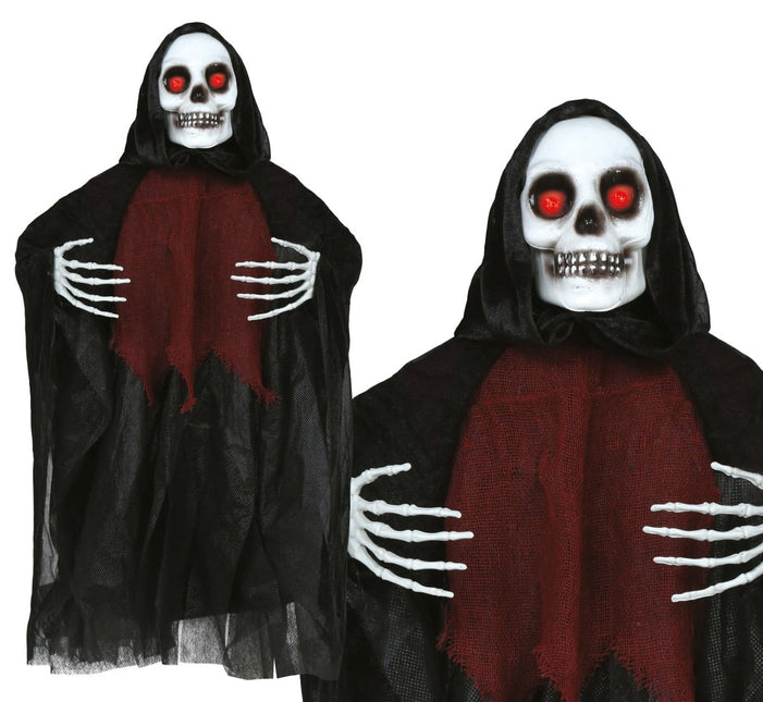 Skelet Met Licht, Geluid En Beweging 60cm van Fiestas Guirca koop je bij Partywinkel