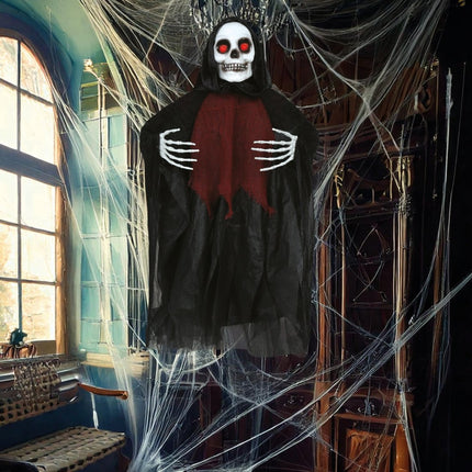 Skelet Met Licht, Geluid En Beweging 60cm van Fiestas Guirca koop je bij Partywinkel