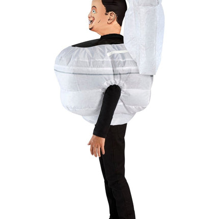 Skibidi Opblaasbaar Toilet Kostuum Kind van Rubies koop je bij Partywinkel