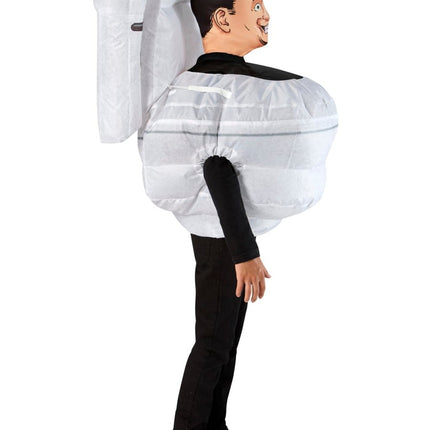 Skibidi Opblaasbaar Toilet Kostuum Kind van Rubies koop je bij Partywinkel