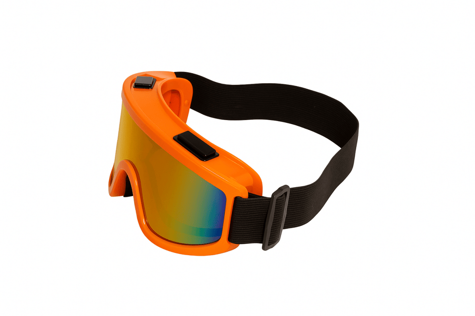 Skibril Oranje van Partychimp koop je bij Partywinkel