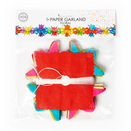 Slinger Bloem Gekleurd 6m van WeFiesta koop je bij Partywinkel