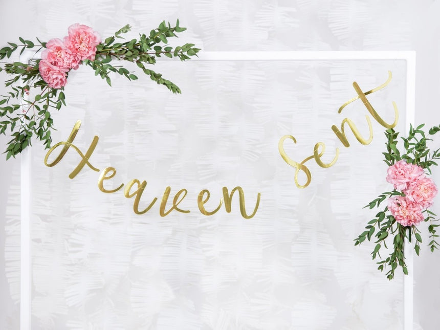 Slinger Heaven Sent Goud 85cm van Partydeco koop je bij Partywinkel