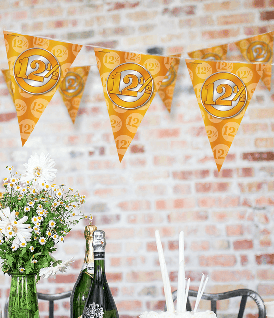 Slingers 12,5 Jaar Getrouwd 10m van Paper Dreams koop je bij Partywinkel