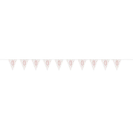 Slingers 13 Jaar Rose Goud 2,74m van Unique koop je bij Partywinkel