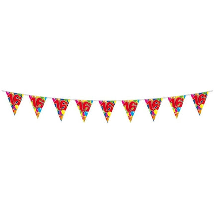 Slingers 16 Jaar 10m - Partywinkel - 8714572045414