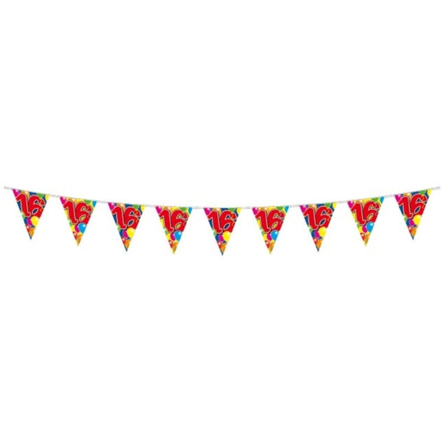 Slingers 16 Jaar 10m - Partywinkel - 8714572045414