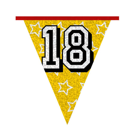 Slingers 18 Jaar Glitter 8m van Boland koop je bij Partywinkel