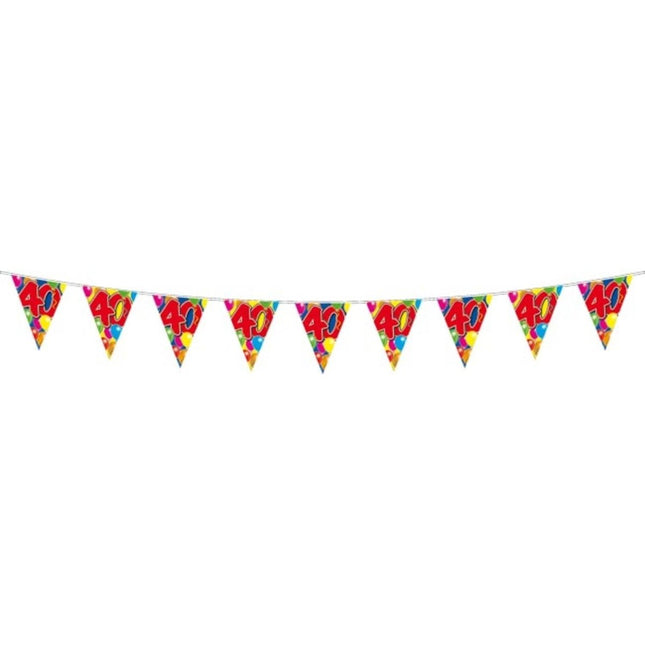 Slingers 40 Jaar 10m - Partywinkel - 8714572045469