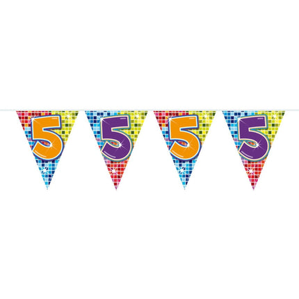 Slingers 5 Jaar Mini 3m - Partywinkel - 8714572605052