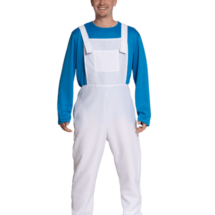 Smurfen Pak Blauw Wit Heren van Partychimp koop je bij Partywinkel