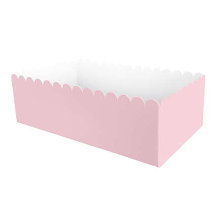 Ciotola per snack rosa chiaro 12,5 cm 8 pezzi