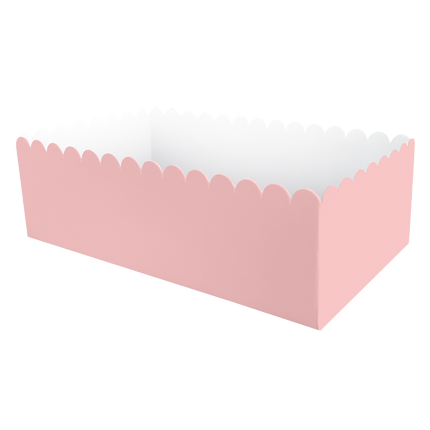 Ciotola snack rosa 12,5 cm 8 pezzi