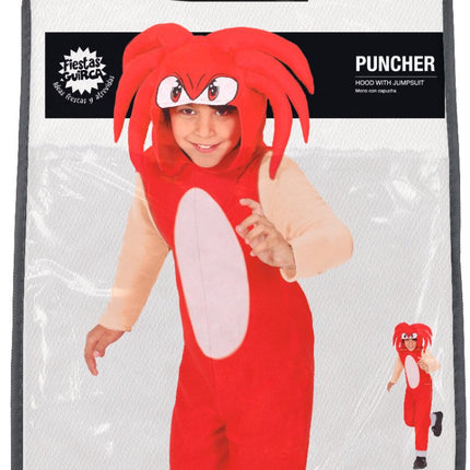 Sonic Kostuum Rood Jongen - Partywinkel - 8434077784181