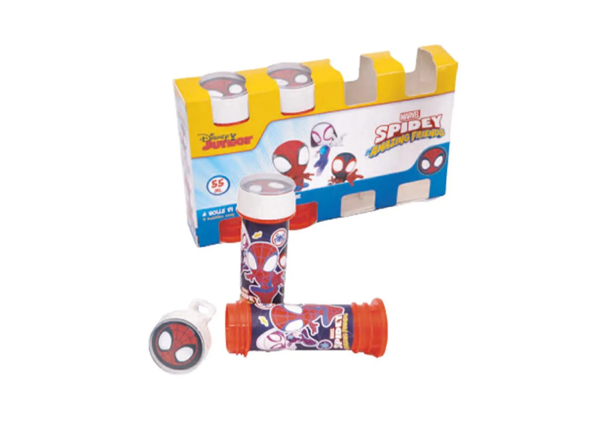 Spidey & Friends Bellenblaas 4ST 55ML van Ciao International koop je bij Partywinkel