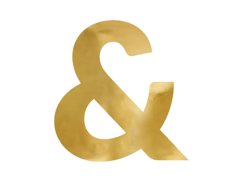 Spiegelletter & Goud 61cm van Partydeco koop je bij Partywinkel