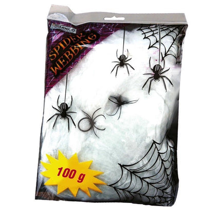 Spinnenweb 100g van Fiestas Guirca koop je bij Partywinkel