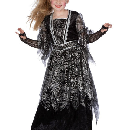 Spinnenweb Jurk Meisje van Wilbers & Wilbers koop je bij Partywinkel