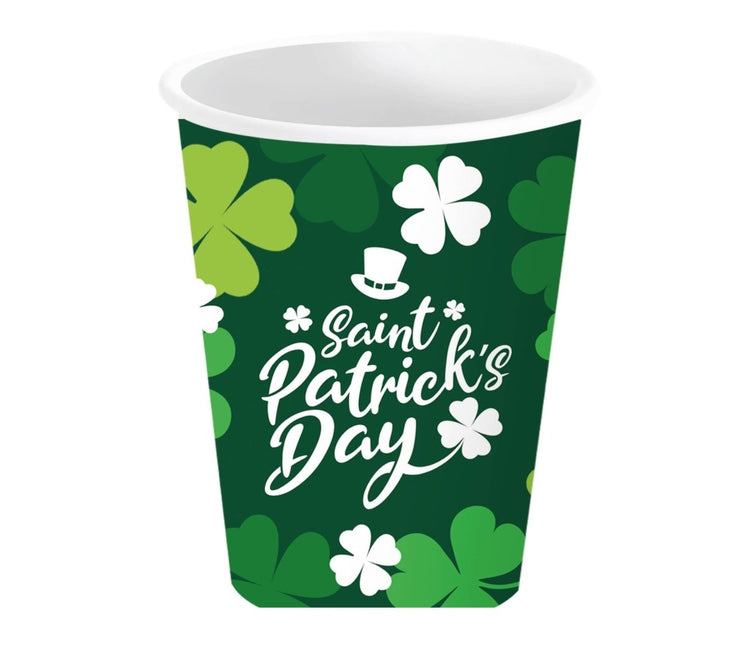 St. Patrick'S Day Bekers 240ml 6st van Fiestas Guirca koop je bij Partywinkel