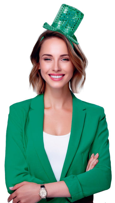 St. Patrick'S Day Haarband Mini Hoed van Fiestas Guirca koop je bij Partywinkel