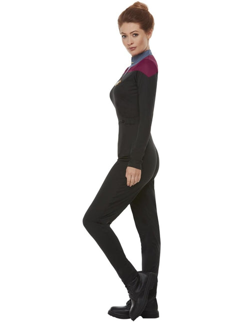 Star Trek, Voyager Command Uniform, Maroon Dames van Smiffys koop je bij Partywinkel