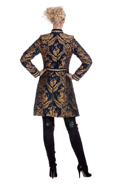Steampunk Jas Dames Lang - Partywinkel - 8720059073177