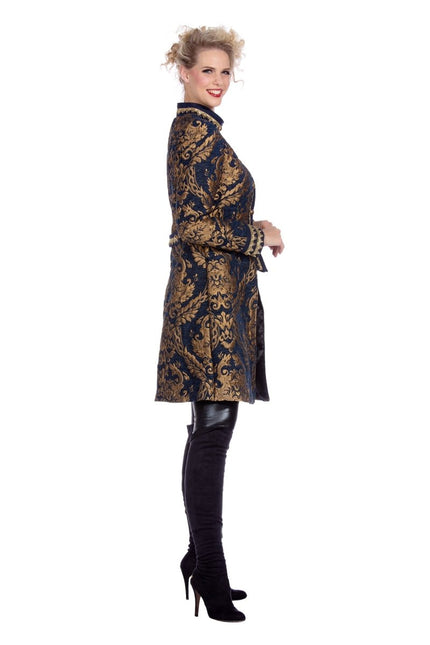 Steampunk Jas Dames Lang - Partywinkel - 8720059073177