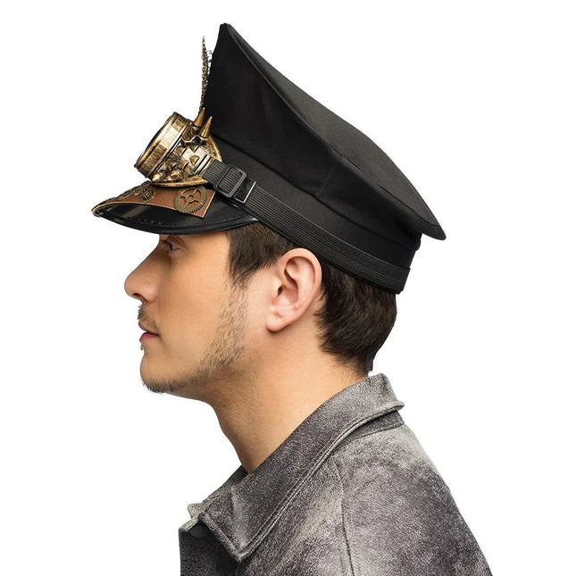 Steampunk Pilotenhoed van Boland koop je bij Partywinkel