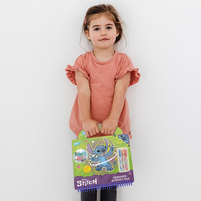 Stitch Knutsel Boek 3 delig - Partywinkel - 8714274700093