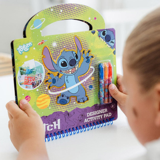 Stitch Knutsel Boek 3 delig - Partywinkel - 8714274700093