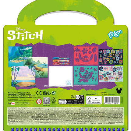 Stitch Knutsel Boek 3 delig - Partywinkel - 8714274700093