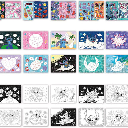 Stitch Knutsel Boek Nummer Stickeren - Partywinkel - 8714274700123