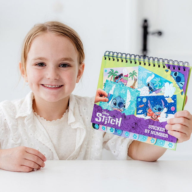Stitch Knutsel Boek Nummer Stickeren - Partywinkel - 8714274700123