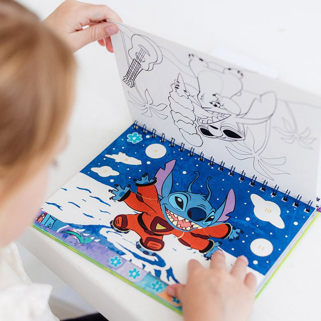 Stitch Knutsel Boek Nummer Stickeren - Partywinkel - 8714274700123