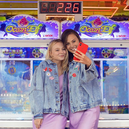 Strijk Embleem Bloemen 3st van Partydeco koop je bij Partywinkel