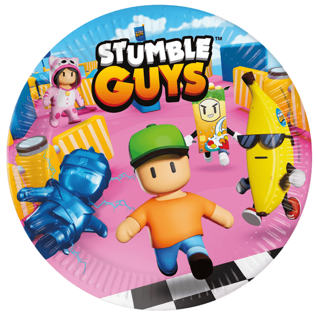 Stumble Guys Borden 23cm 8st van Procos koop je bij Partywinkel