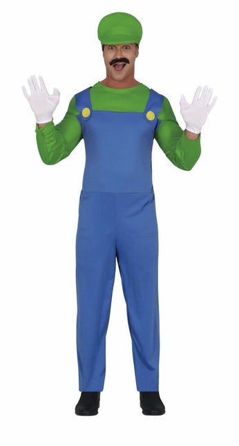 Super Mario Kostuum Heren Luigi van Fiestas Guirca koop je bij Partywinkel
