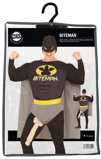 Superheld Kostuum Heren Biteman - Partywinkel - 8434077862049