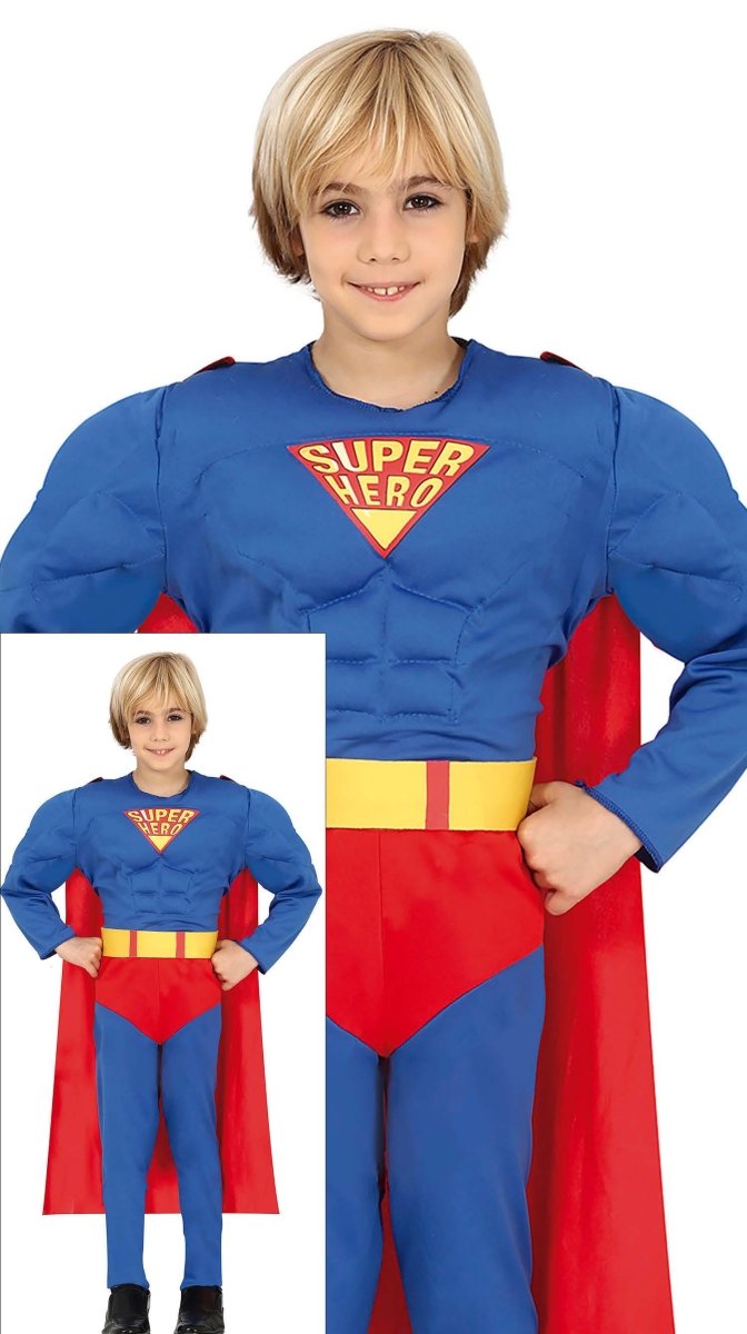 Super Eroi Costume Di Carnevale Di Superman Superman Costumi