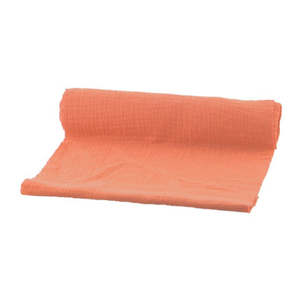 Runner da tavola arancione in cotone 3m