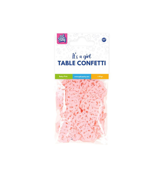 Coriandoli da tavolo rosa 14gr