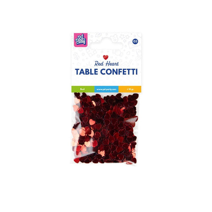 Coriandoli da tavola rossi 14gr