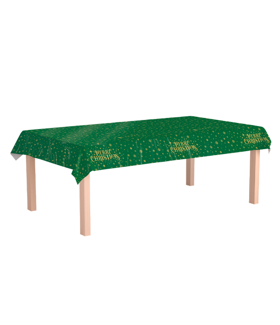 Tovaglia - Buon Natale verde