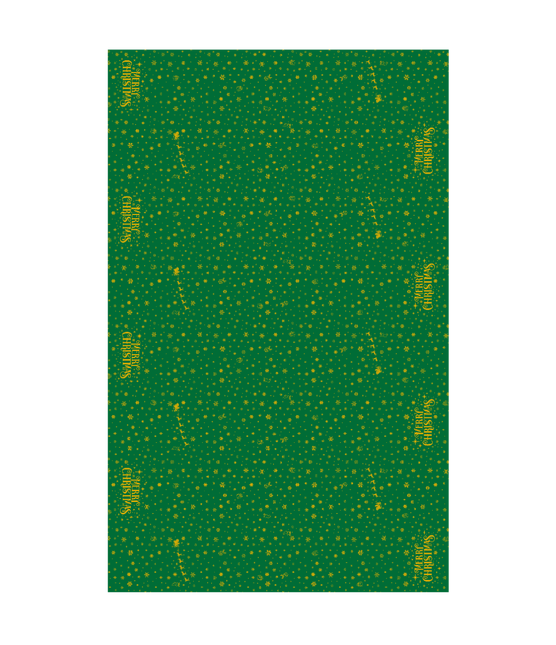 Tovaglia - Buon Natale verde