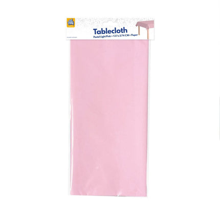 Tovaglia rosa chiaro pastello 2,74m