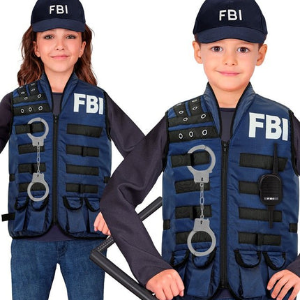 TACTISCH FBI VEST van Widmann koop je bij Partywinkel